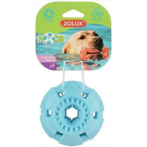Thumbnail - Zolux Toy TPR Moos Blue ball 9.5 cm (Kauspielzeug), Hundespielzeug