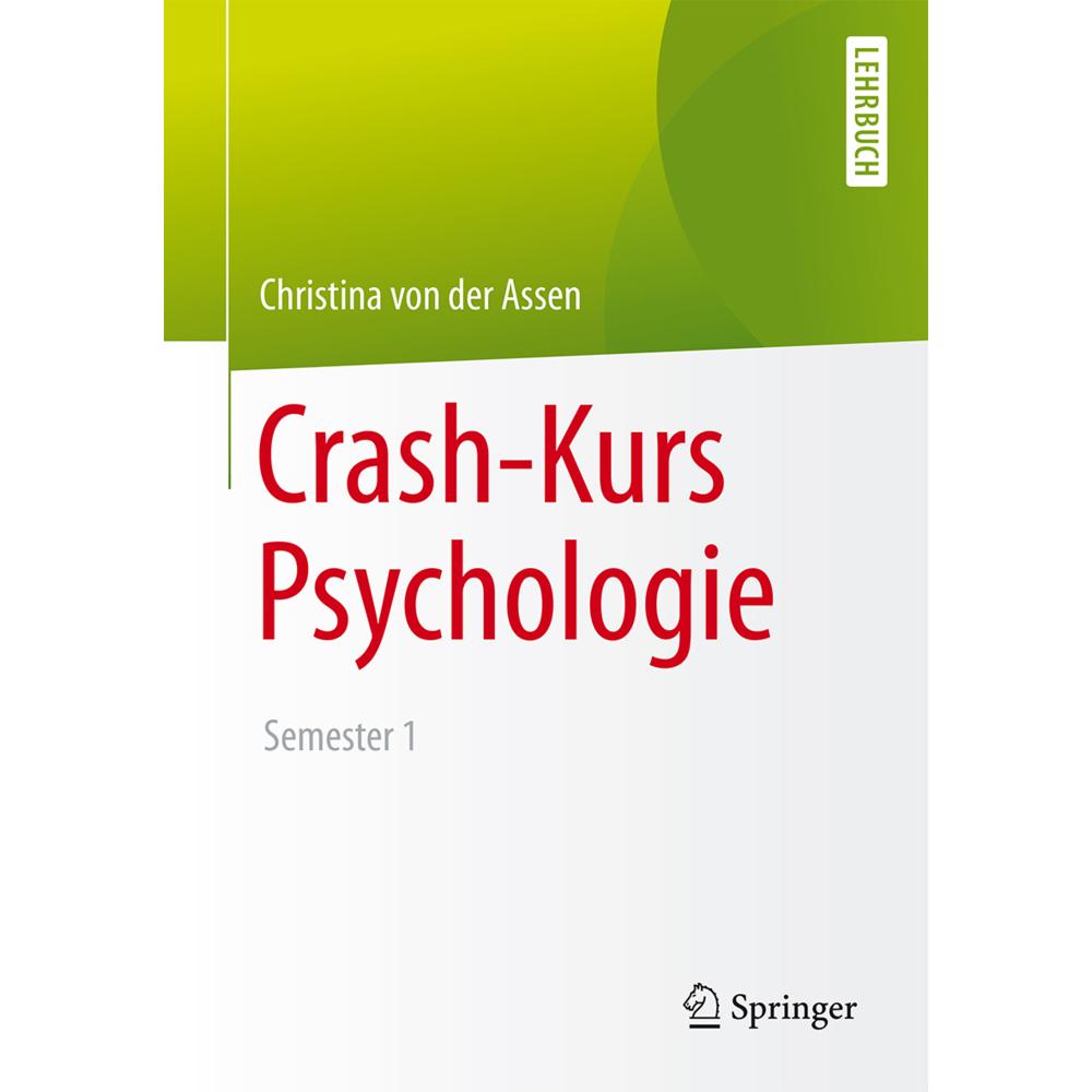 Crash-Kurs Psychologie, Schulbücher von Christina von der Assen