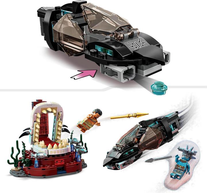 Produktbild LEGO König Namors Thronsaal (76213, LEGO Marvel)