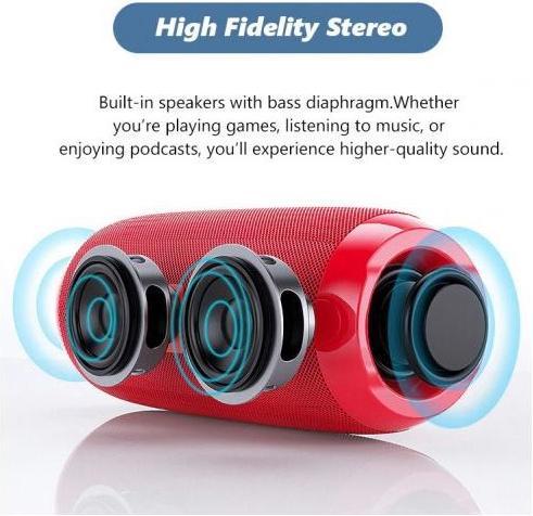 Image du produit Riff TG117 universal wireless BT waterproof speaker with AUX (4 h, Fonctionnement sur piles)