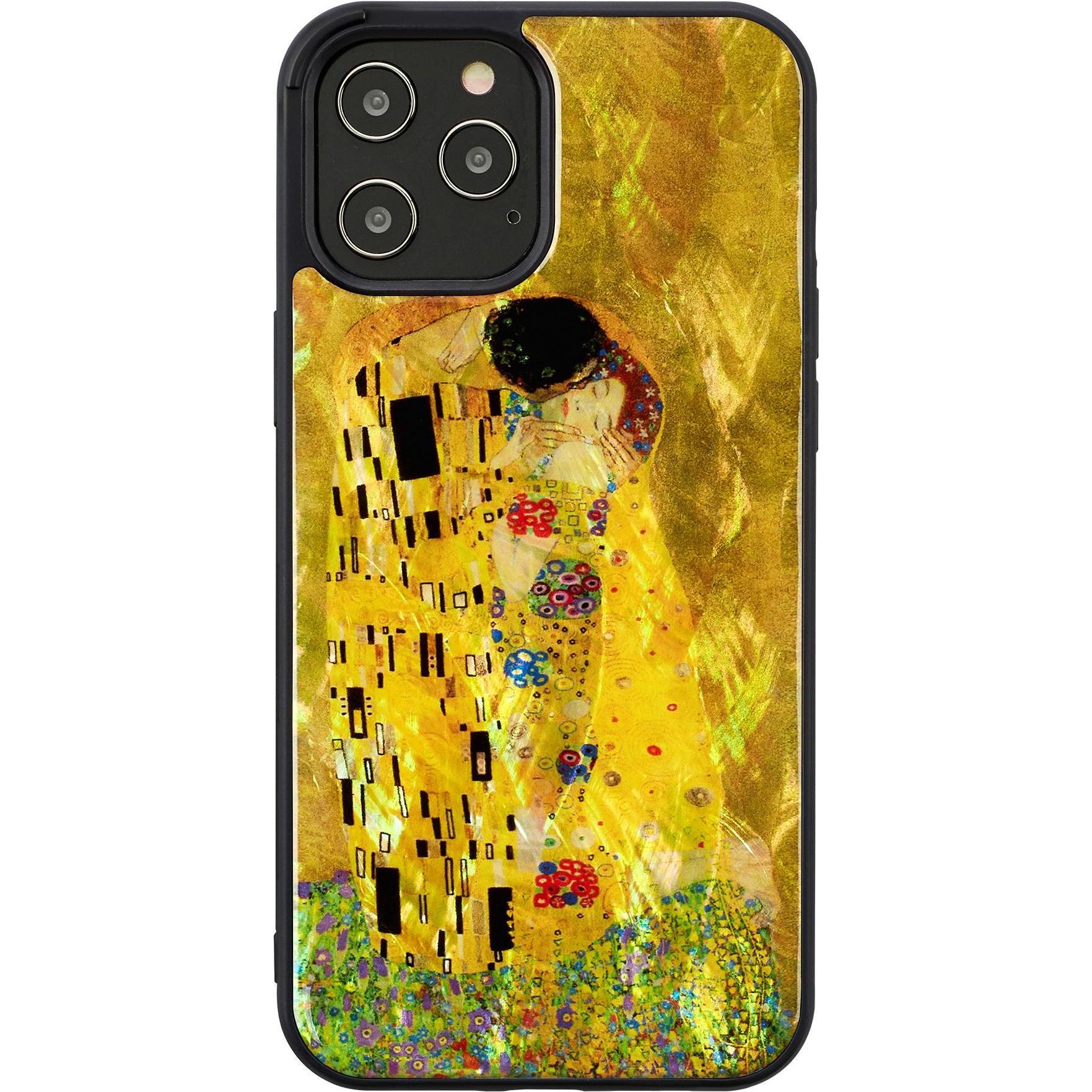 Ikins case for Apple iPhone 12/12 Pro kiss black (Apple iPhone 12), Smartphone Hülle, Schwarz