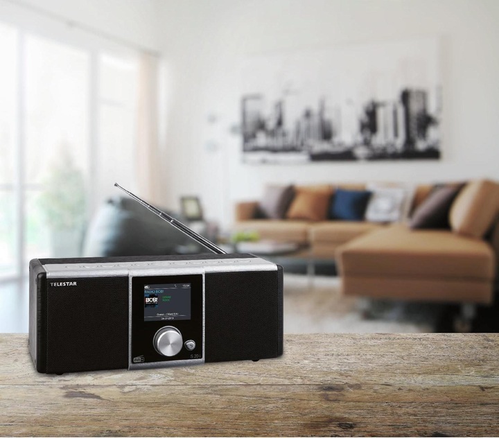 Actual product image Telestar DIRA S20i (DAB+, FM, VHF, Web radio, Bluetooth, Wi-Fi)