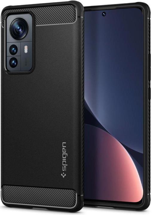 Produktbild Spigen RUGGED ARMOR XIAOMI 12 PRO MATTE Black (Xiaomi 12 Pro)