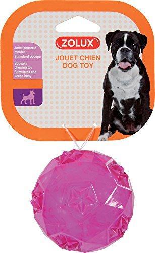 Produktbild Zolux Toy TPR POP ball 7.5 cm pink (Ballspielzeug Hund)
