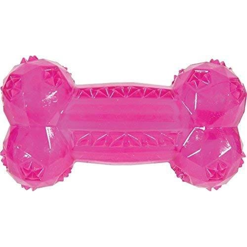 Zolux Toy TPR POP bone 14 cm, pink, Hundespielzeug