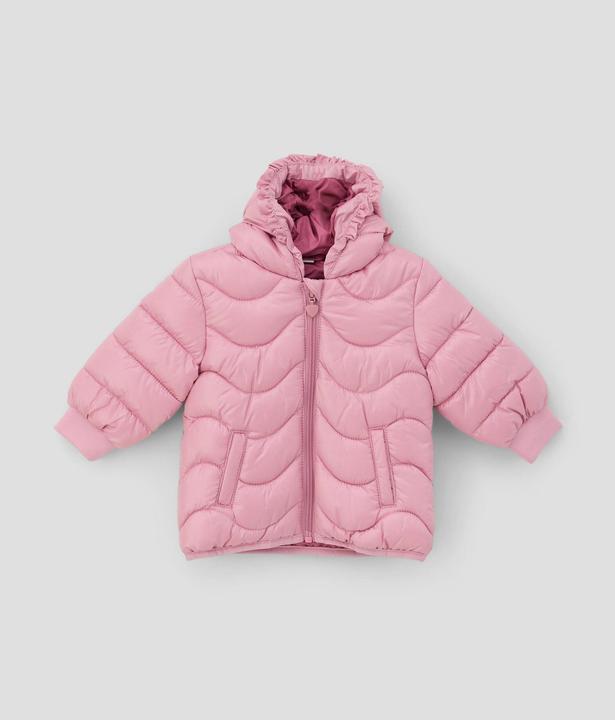 Produktbild S.Oliver Outdoor-Jacke Steppjacke mit gerüschter Kapuze (86)