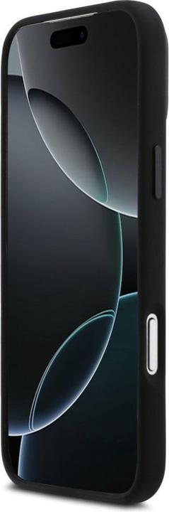 Actual product image BMW M Silicon Tricolor Line MagSafe Case for iPhone 17 Pro Max Black (Apple iPhone 17 Pro Max)