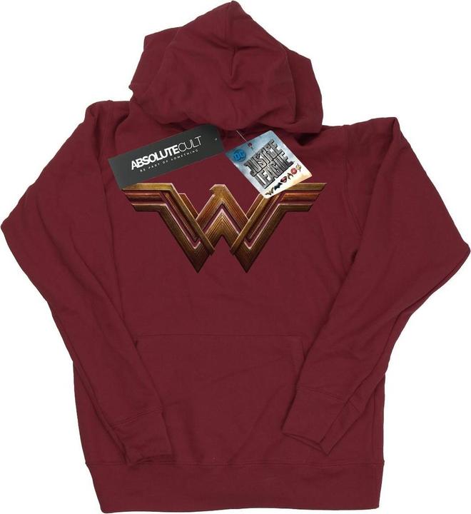 Image du produit - Sweat à capuche JUSTICE LEAGUE MOVIE WONDER WOMAN EMBLEM - Fille (152, 158)
