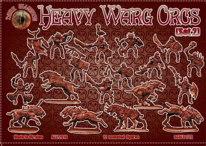 Actual product image Alliance Heavy Warg Orcs