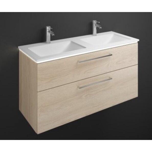 Thumbnail - burgbad, Badmöbelset, Eqio Mineralguss-Waschtisch inklusive Waschtischunterschrank und LED-Waschtischunterschrankb