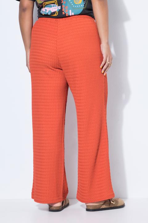 Produktbild Studio Untold Hose, Wide Legs, Waffelstruktur, Elastikbund (48)