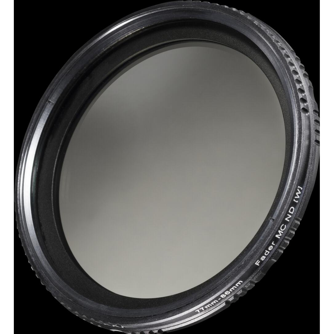 Walimex pro pro ND-Fader ND2 - ND400 vergütet 77 mm (77 mm, ND- / Graufilter, 77 mm), Objektivfilter, Schwarz