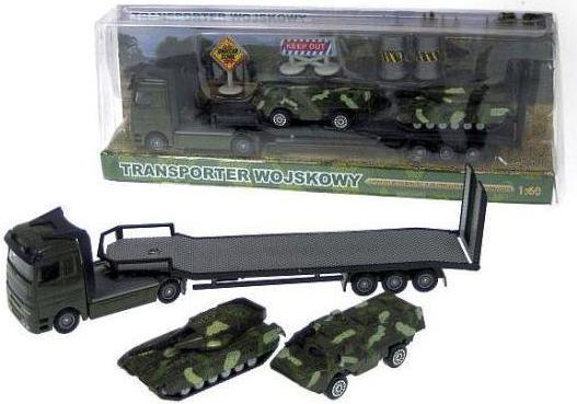 Image du produit Hippo Transporteur militaire + 2 véhicules Pod Kloszem