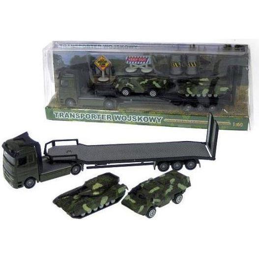 Hippo Military Transporter + 2 Pod Kloszem Vehicles