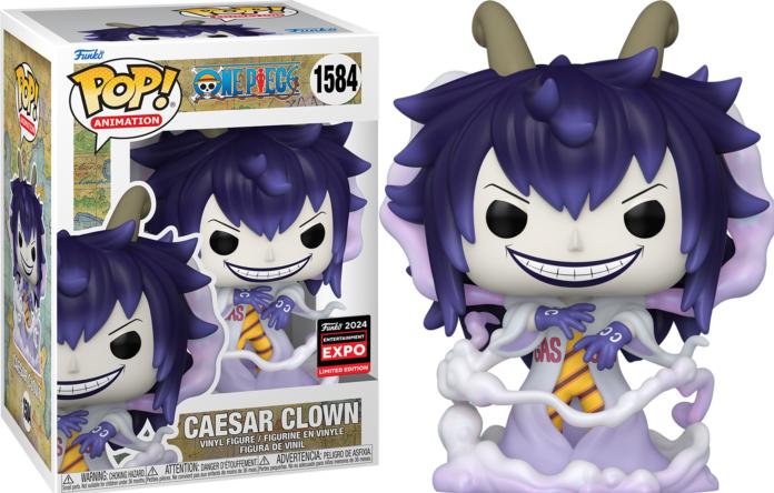Actual product image Funko POP! One Piece Caesar Clown Exclusive 2024