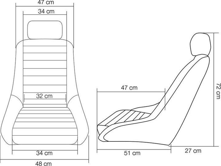 Produktbild Simoni Racing Tuning Sitz Vintage