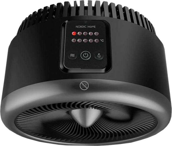 Produktbild Nordic Home Fan Heater, heating and cooling,2000W, black (2000 W)