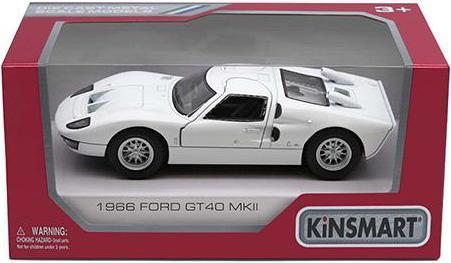 Kinsmart Car 1966 FORD GT40 MKII, 1:38