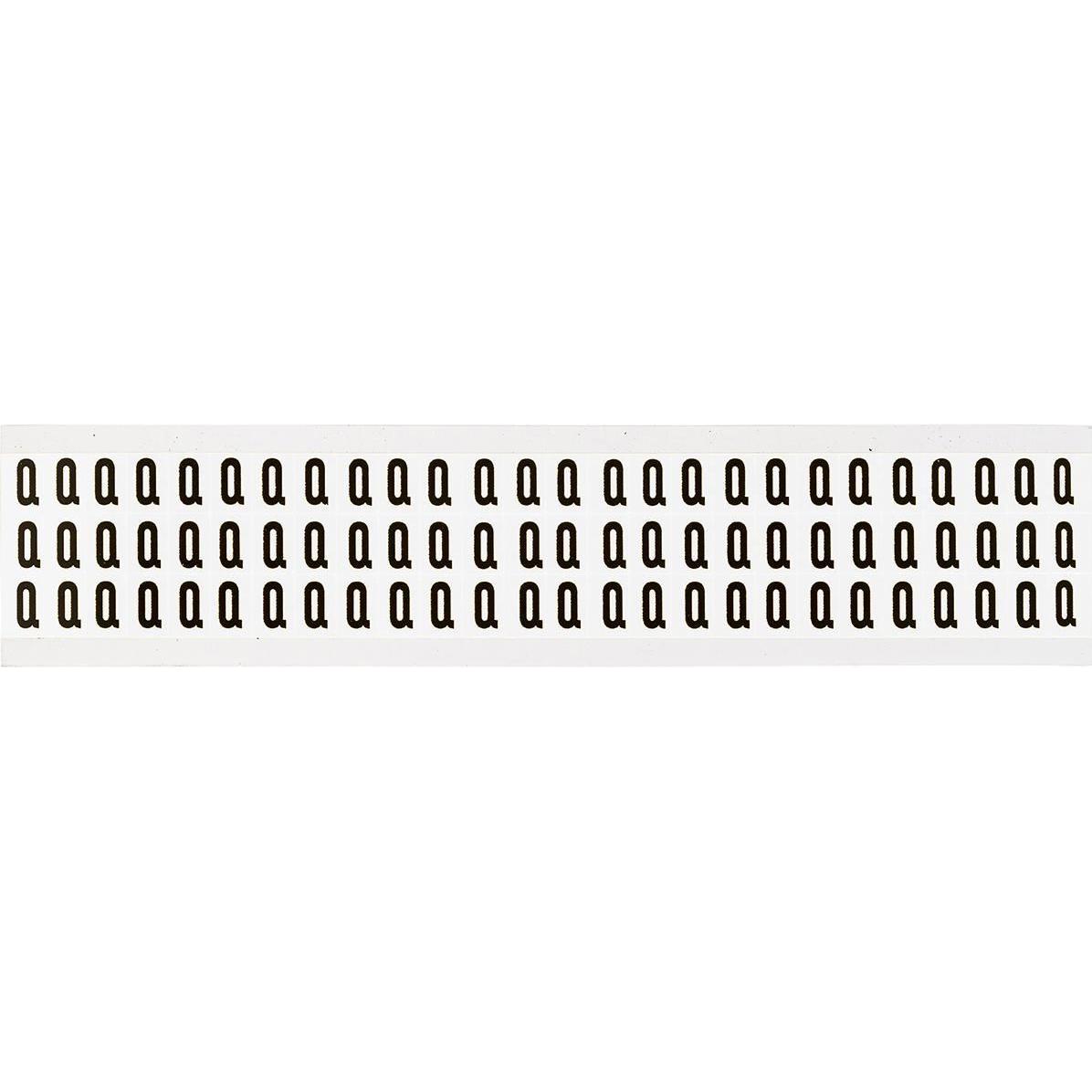 Brady, Etiketten, W05 Series Etiketten mit Zahlen und Buchstaben