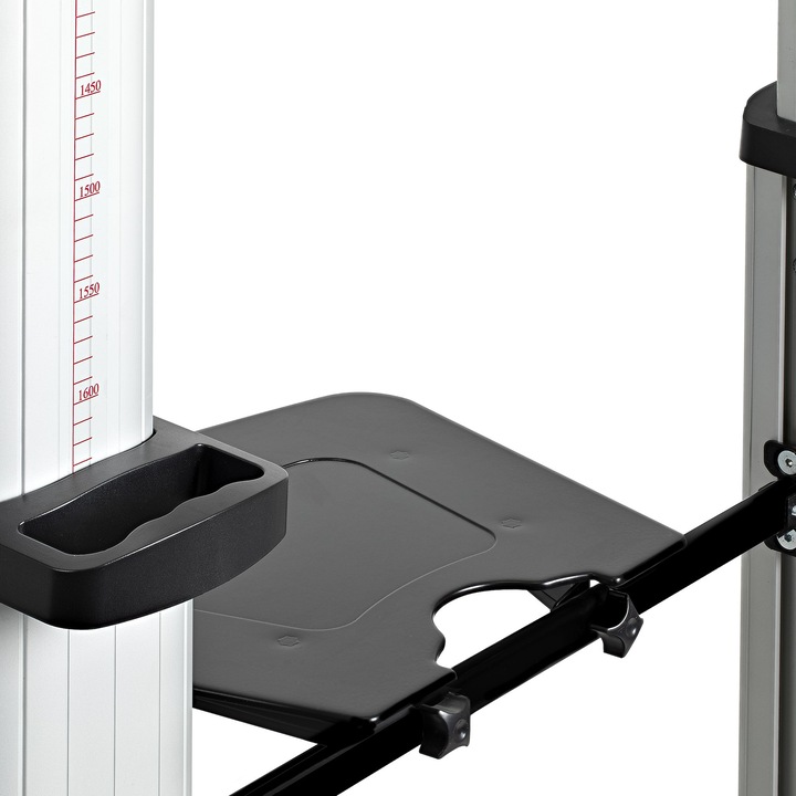 Actual product image StarTech com Dual TV Cart for 37-60in VESA TVs up to 110lb/50kg each - Height Adjustable TV Mount, M (60", 50 kg)