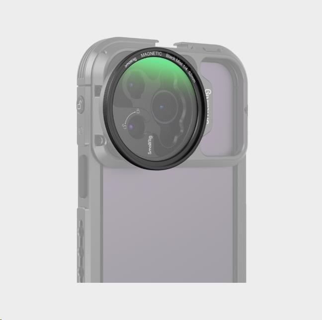 Produktbild SmallRig 4217 MagEase Magnetic 1/4 Effect Black Mist Filter Kit (52mm) (52 mm, Black Mist Filter)