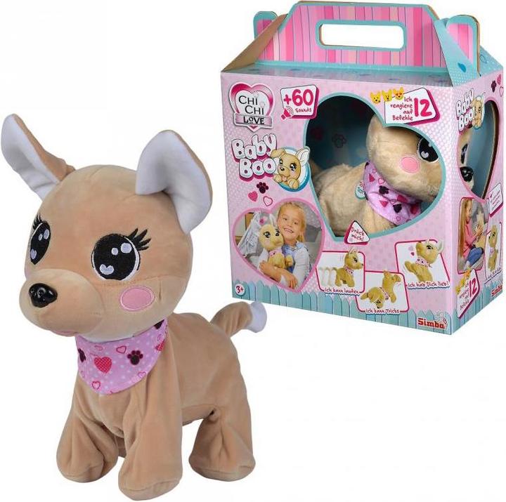 Immagine prodotto Simba Cucciolo di peluche interattivo Baby Boo 30 cm (30 cm)