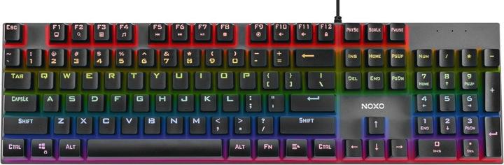 Actual product image Noxo Retaliation Gaming Keyboard, Blue Switches, EN (US)