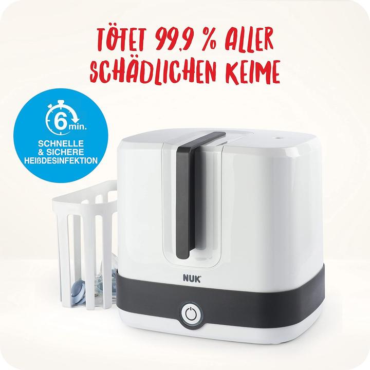 Produktbild NUK Erstausstattungsset mit Flaschen, Sauger, Wärmer und Zubehör für Neugeborene (150 ml)
