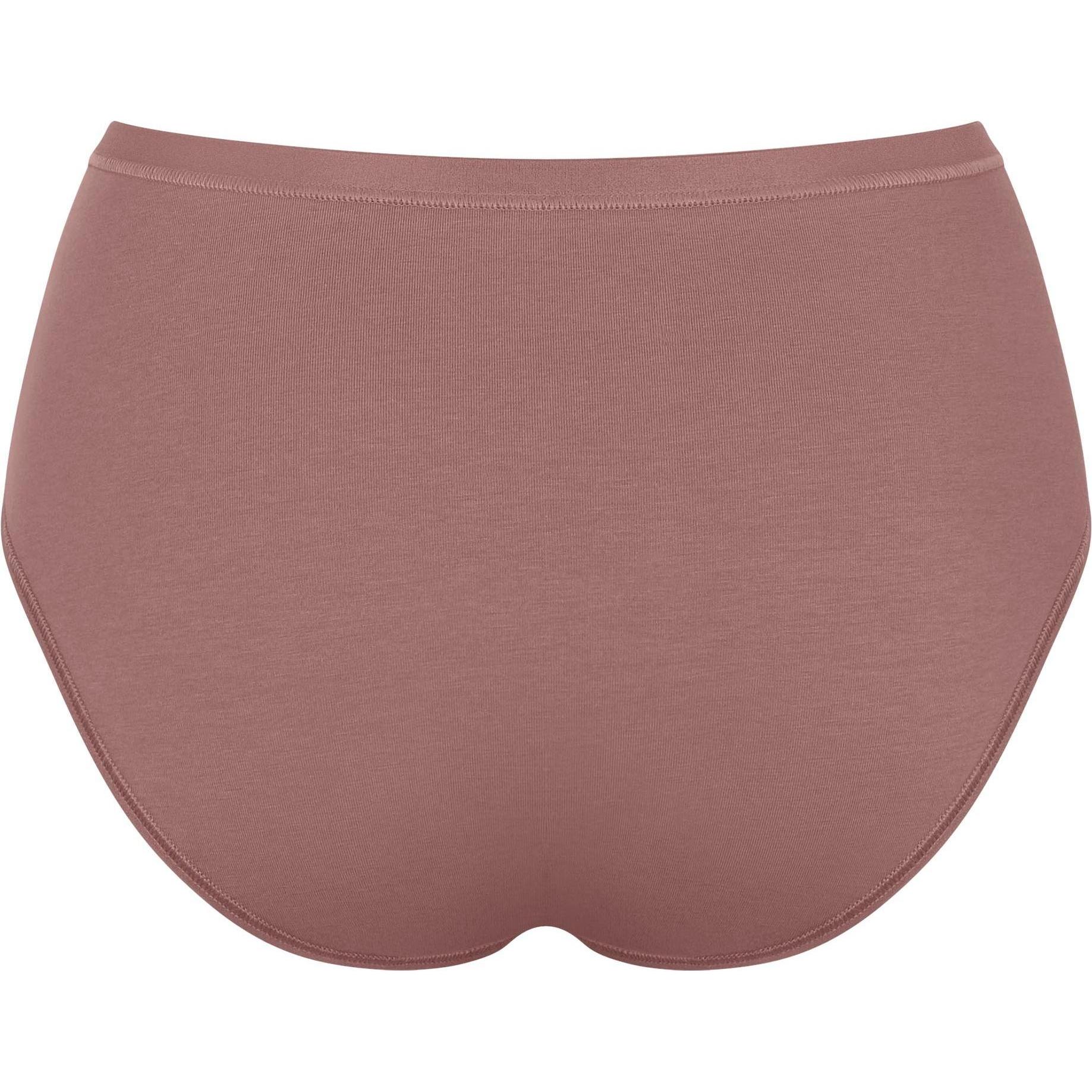 Thumbnail - Sloggi, Damen, Unterhosen, 3er Pack GO Daily Cotton Midi Slip, Braun, (L, 3er Pack)