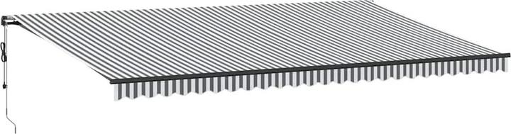 Produktbild vidaXL Markise Gelenkarmmarkise Sonnenmarkise Automatisch mit LEDs 600x300cm (6 m)