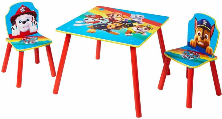 Produktbild Moose Paw Patrol - Set aus Tisch und 2 Stühlen für Kinder
