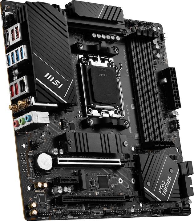 Produktbild MSI Pro B650M-A WIFI (AM5, AMD B650, mATX)