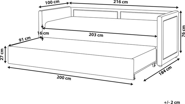 Actual product image Beliani Mimizan