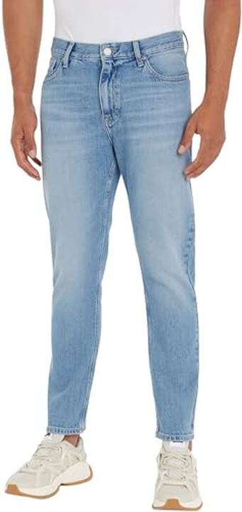 Tommy Hilfiger Jeans e Pantaloni in Cotone Azzurro Chiaro (W31/L32)