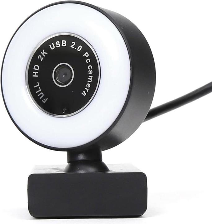 Immagine prodotto Platinet Webcam 2K LED RING (PCWC2KAF) (3.60 Mpx)