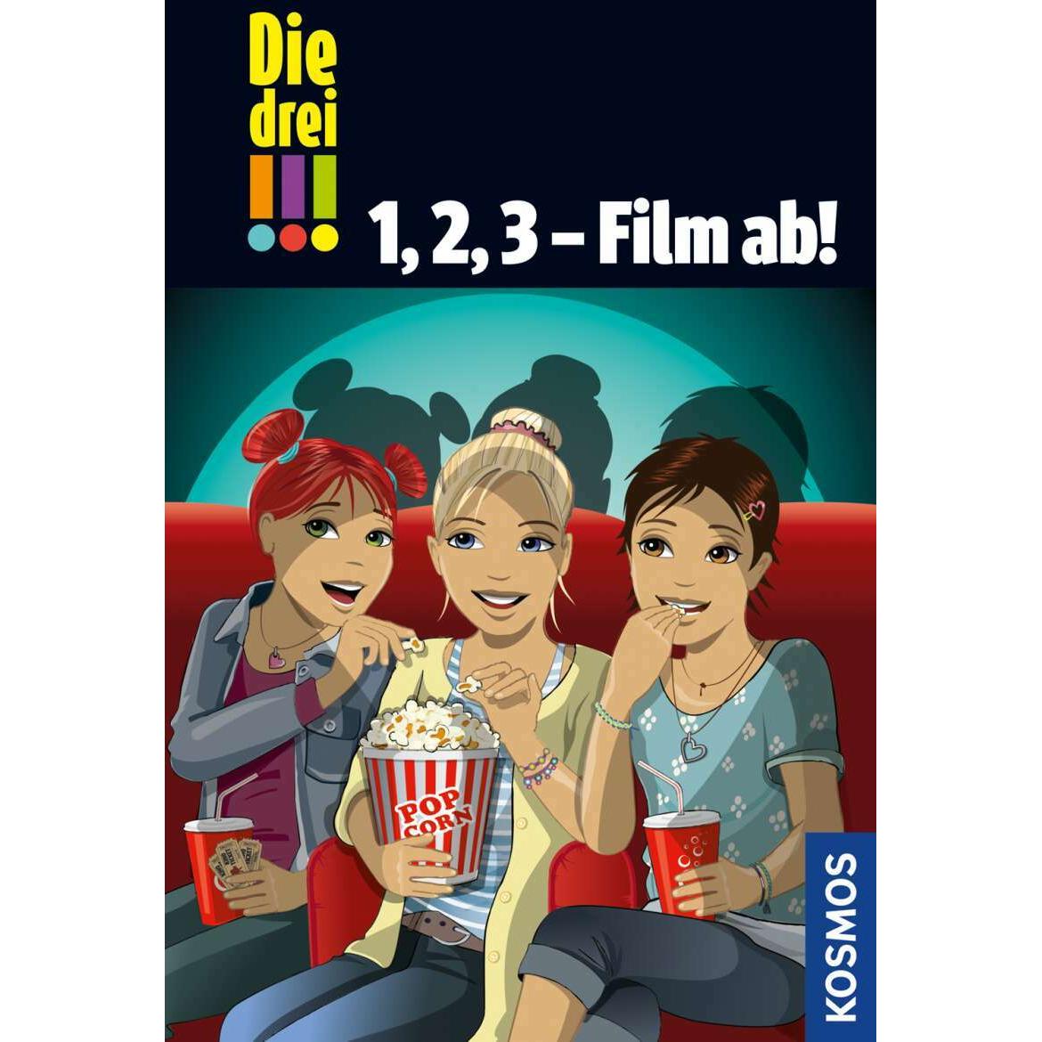 Die drei!!!, 1, 2, 3 - Film ab!, Kinderbücher von Petra Steckelmann, Henriette Wich