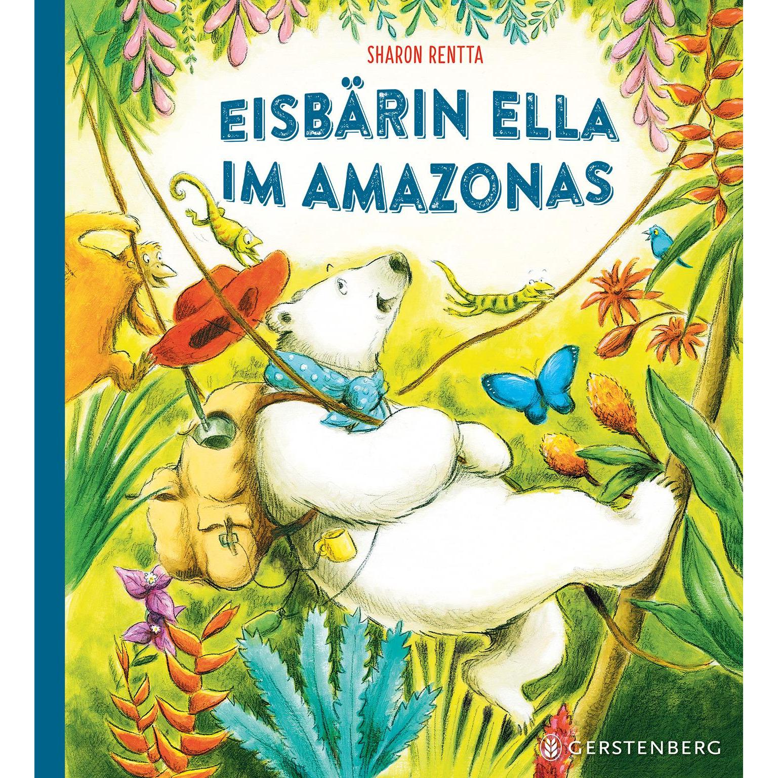 Thumbnail - Eisbärin Ella im Amazonas, Kinderbücher von Sharon Rentta