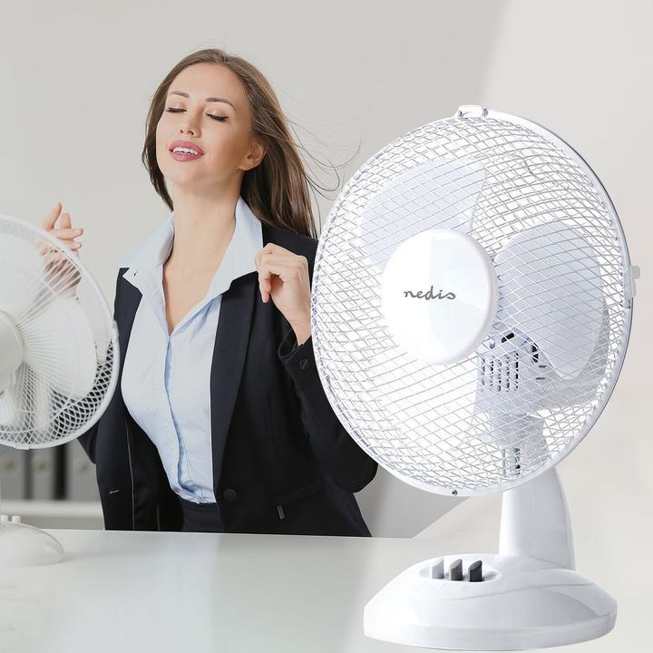 Produktbild Nedis Tischventilator FNTB10CWT23 - weiss