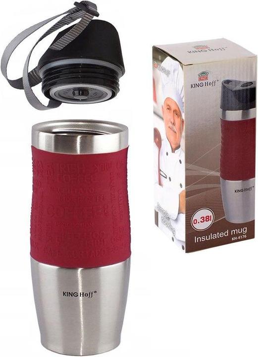 Actual product image Kinghoff THERMO Cup THERMOS QUICK STOP KH-4176 (0.38 l)