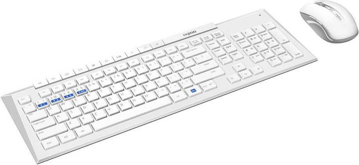 Actual product image Rapoo 8200M UI Wireless Multi-Mode Kit White