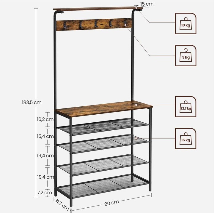 Actual product image Vasagle Coaty