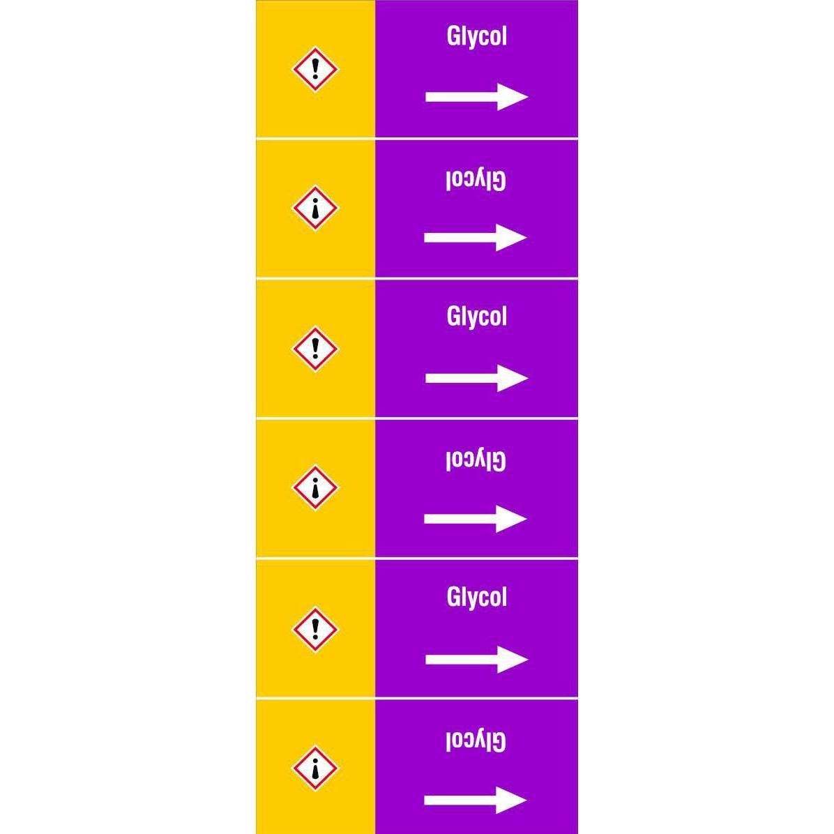 Brady, Etiketten, ISO 20560 Pipe Markers -