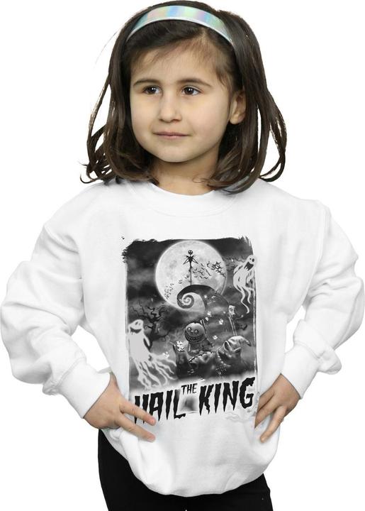 Produktbild Disney Nightmare Before Christmas Hail The King Sweatshirt Mädchen (152, 158)