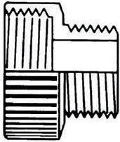 Produktbild hansgrohe HG Gewindenippel DN 15/DN 20 chrom (Rohrverschraubung)