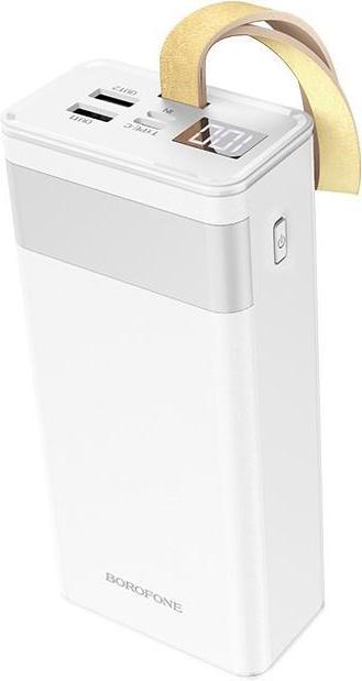 Immagine prodotto Borofone Batteria esterna Banca di potenza BJ18A 2xUSB 2A 30000mAh bianco (30000 mAh)