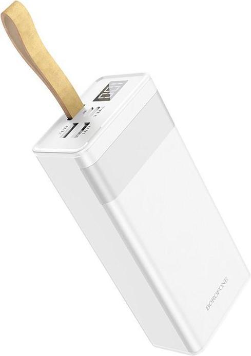 Immagine prodotto Borofone Batteria esterna Banca di potenza BJ18A 2xUSB 2A 30000mAh bianco (30000 mAh)