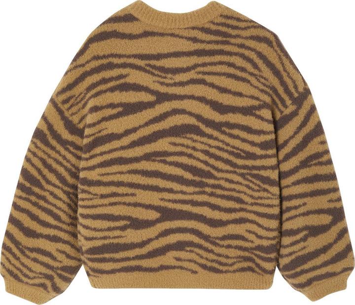 Actual product image Vertbaudet Flauschige Mädchen Strickjacke mit Tiermotiven (128)