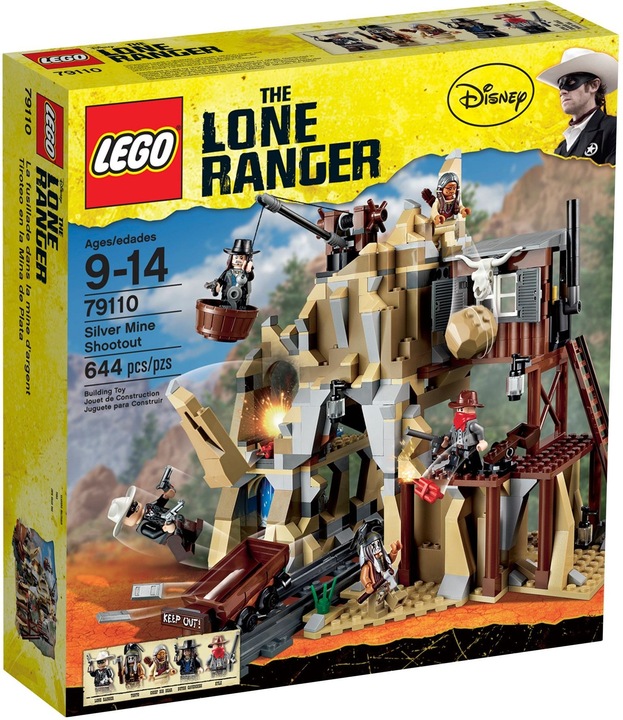 Produktbild LEGO The Lone Ranger Gefahr in der Silbermine (79110)