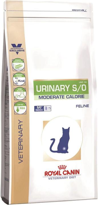 Produktbild Royal Canin VD Cat Urinary S/O Moderate Calorie 3,5kg (Senior, 1 Stk., 3500 g)