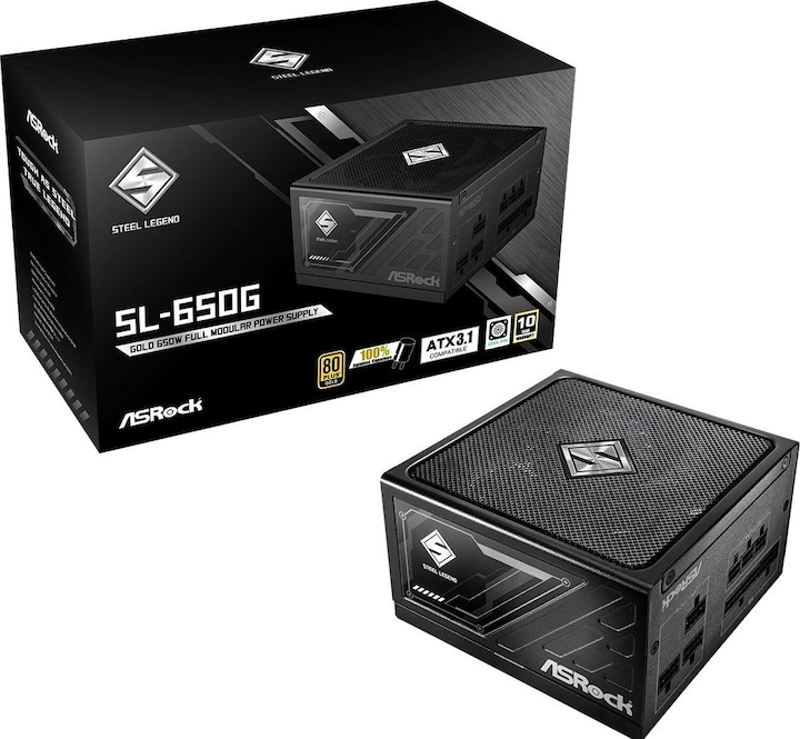 AsRock Steel Legend Netzteil 650W 80+ Gold (650 W)